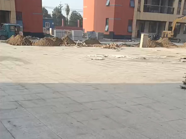 石材铺装施工视频
